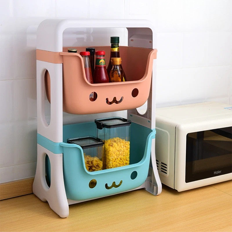 Norvo | Enkel Rull Multi-Bruk Justerbar Oppbevaringsstativ