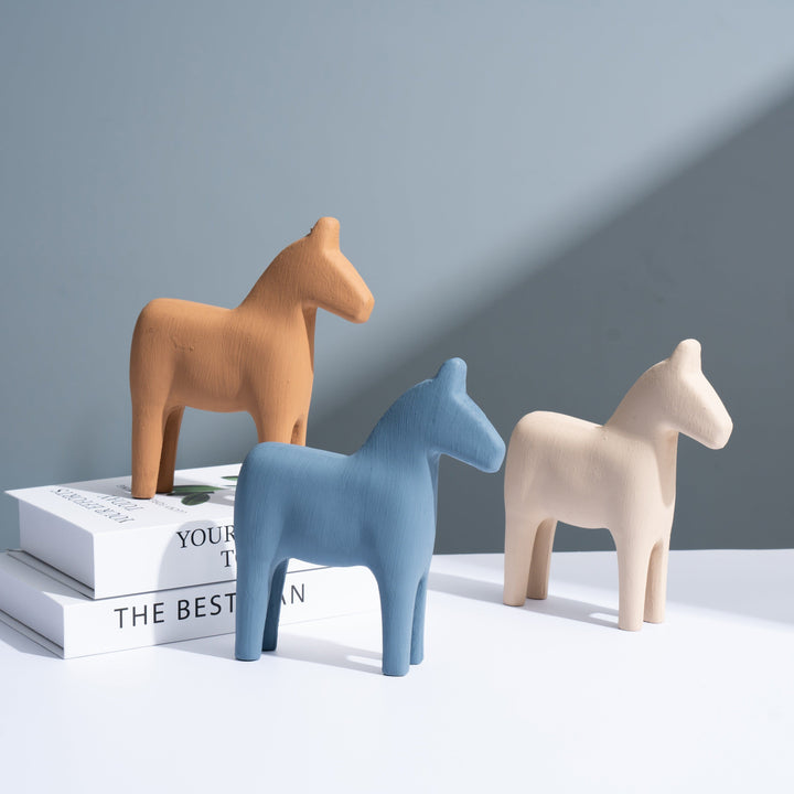 Norvo | Resin kreativ minimalisme hestedekorasjoner ornamenter