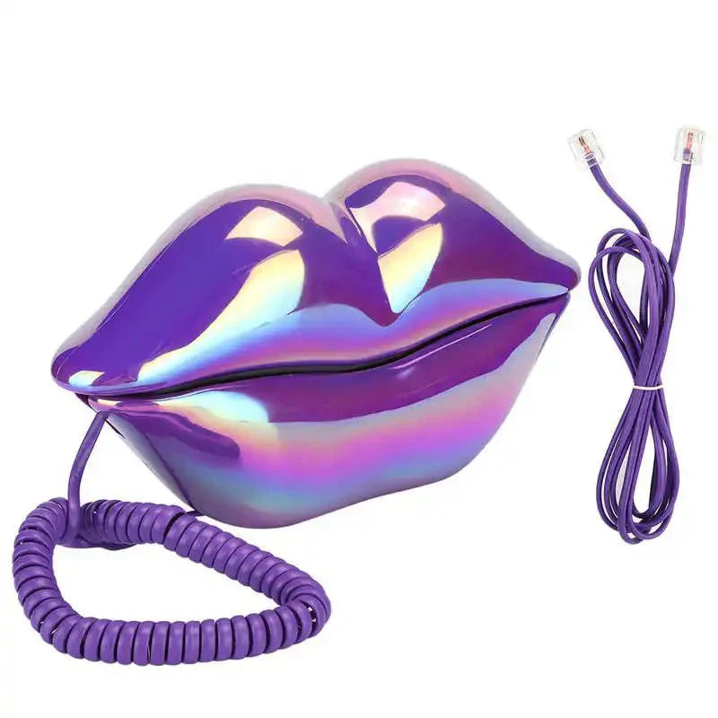 Norvo | Retro Lepetelefon: Flocked Sexy Telefon, unik hjemmeinnredningsgave