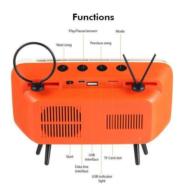 Norvo | Retro Style Trådløs Høyttaler