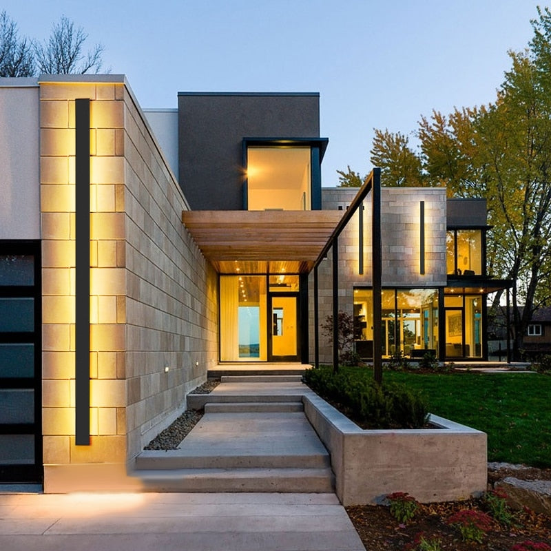 Norvo | Utendørs Vegglampe Aluminium Moderne LED Vegglampe