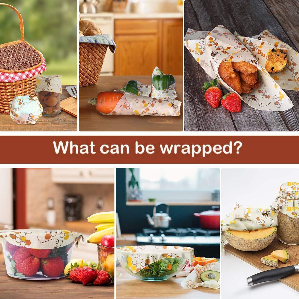 Norvo | Gjenbrukbar bivoks matinnpakning (3 stk)