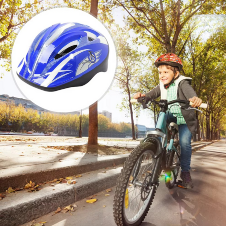 Norvo | Barne sikkerhetshjelm for sykling, skating, scooter og balance bike – Tegneserie design