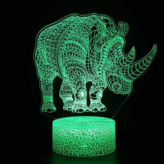 Norvo | 3D Lampe Nesehorn Majestet