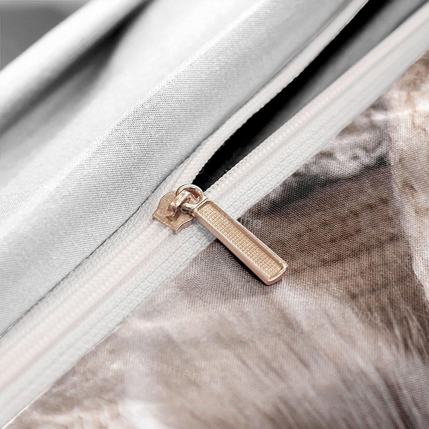 Norvo | Cotton Cat Motif Bedding Set – 3 Deler