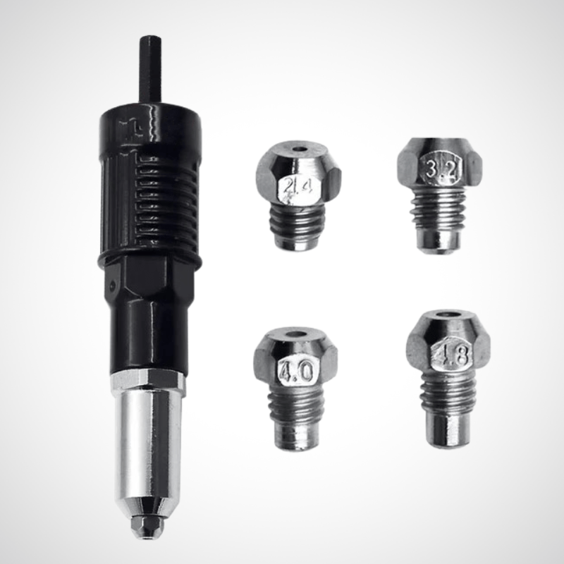 Norvo | DrillRivet Quick – Universell adapter for elektrisk drill riveting