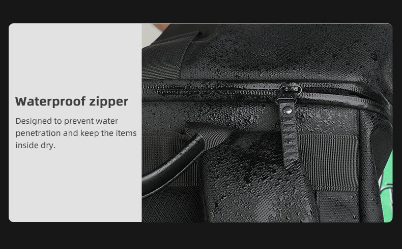 Norvo | ROLLTRAIL Rolltop Ryggsekk – Utvidbar 17" Bæreveske for Laptop, Vanntett, Tyverisikret, Utendørs og Reise-Klar