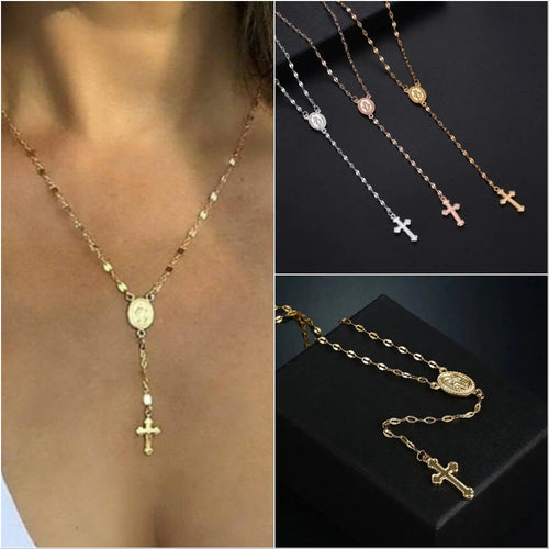 Norvo | Spirituell Rosary Halskjede – Stilfull Tro Smykke for Enhver Anledning
