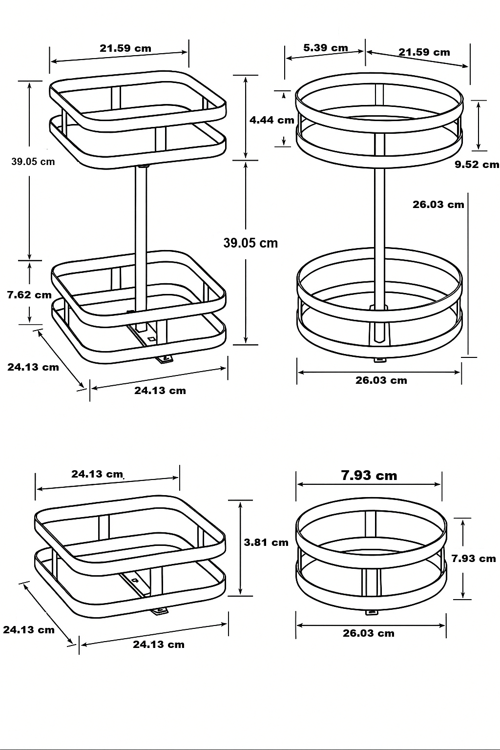 Norvo | Rotasjonslager - TwistRack 360°