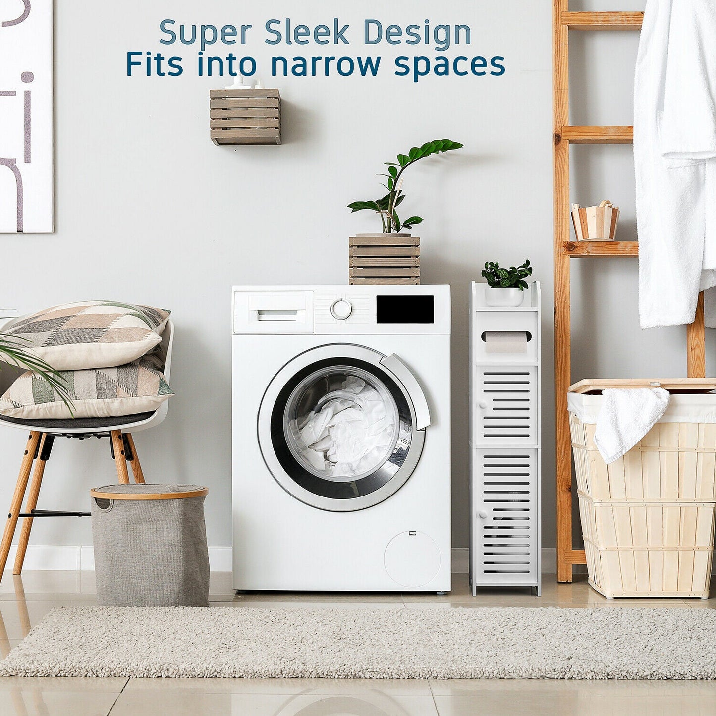 Norvo | Badoppbevaring Gulvskap