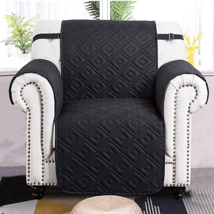 Quilted Sofa Cover Pet Protector Throw Waterproof Sofa Slip Covers 1/2/3 Settee Norvo