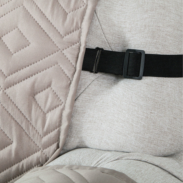 Quilted Sofa Cover Pet Protector Throw Waterproof Sofa Slip Covers 1/2/3 Settee Norvo