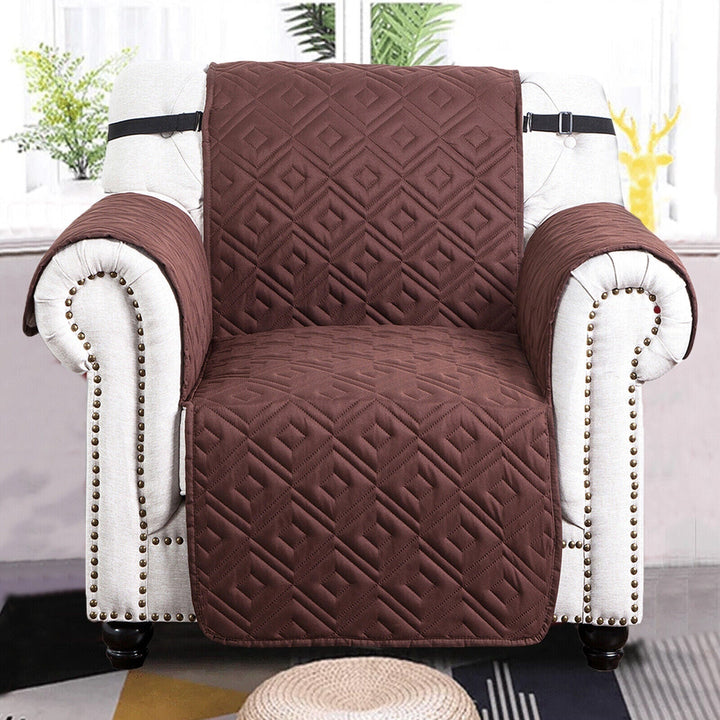 Quilted Sofa Cover Pet Protector Throw Waterproof Sofa Slip Covers 1/2/3 Settee Norvo