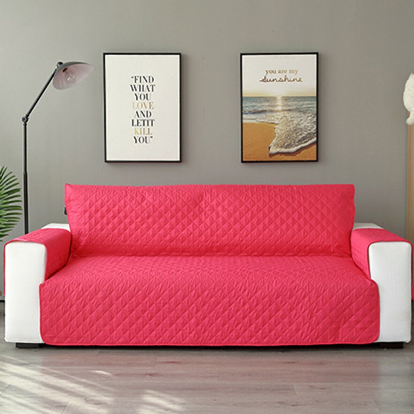1/2/3 Seters Kjæledyr Sofa Beskyttelsesdeksel Quilted Sofa Deksel Lounge Slipcover Norvo
