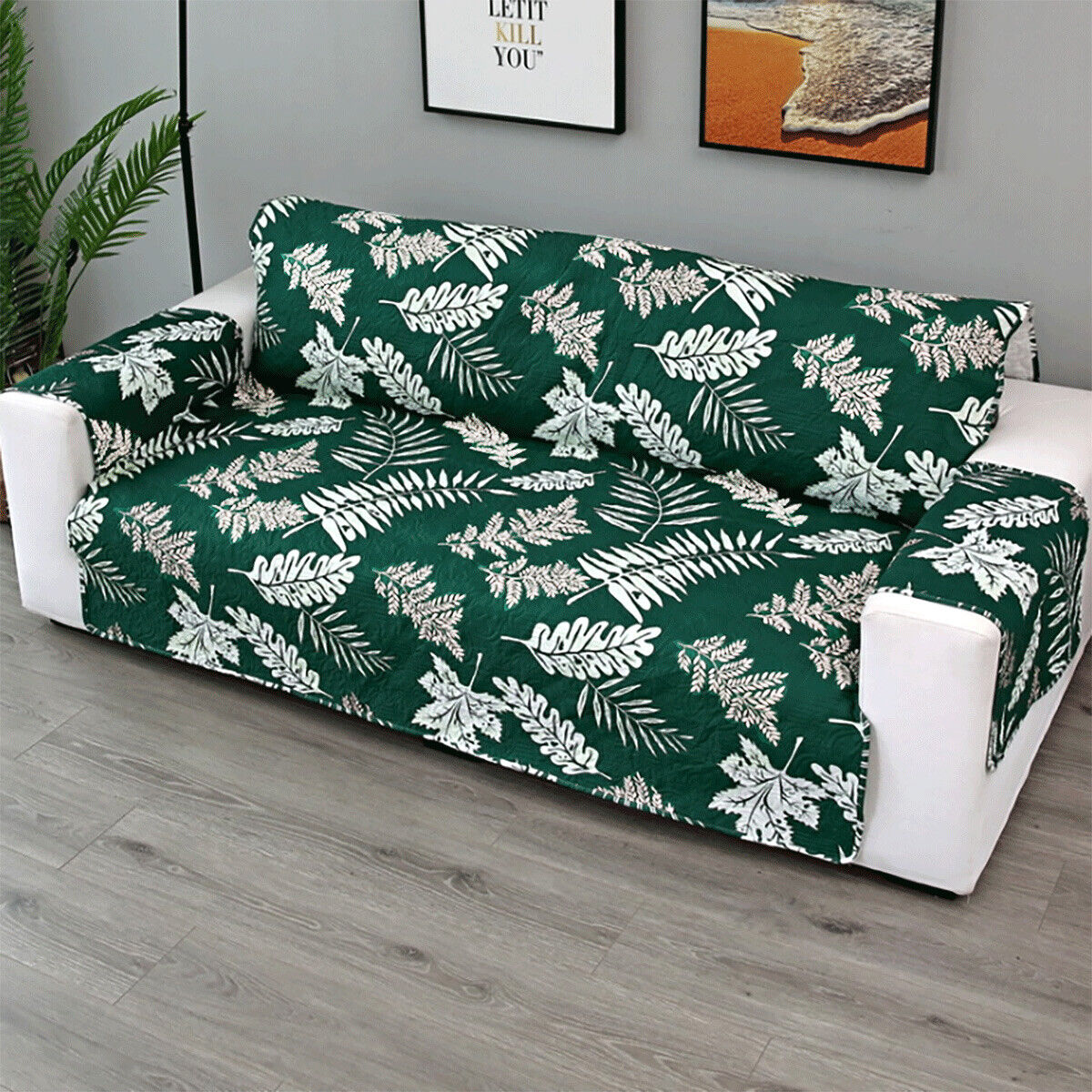 1/2/3 Seters Kjæledyr Sofa Beskyttelsesdeksel Quilted Sofa Deksel Lounge Slipcover Norvo