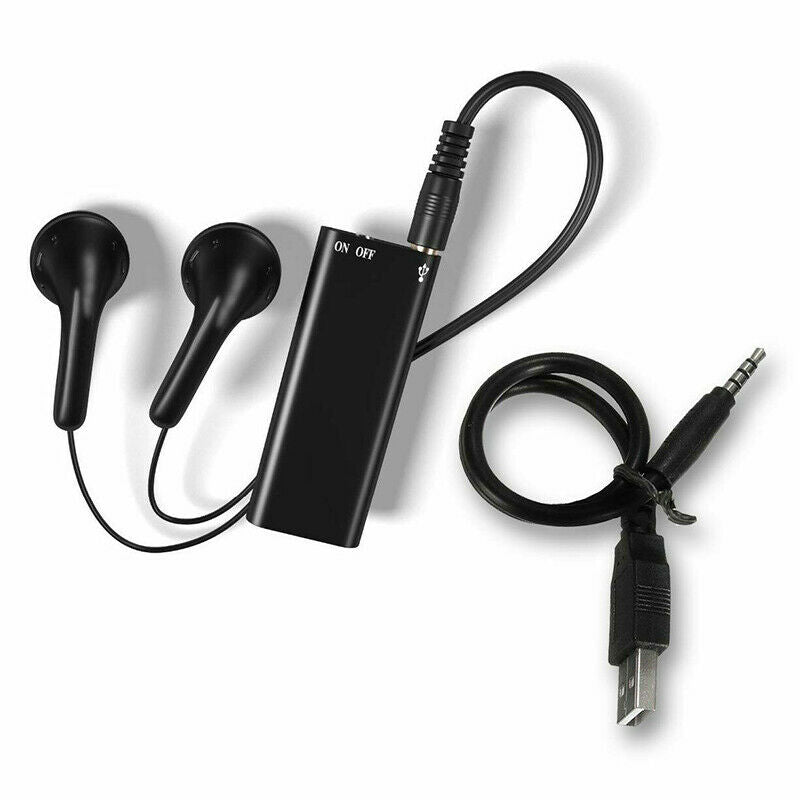 Norvo | Mini Taleopptaker – Mini Lydopptaker – Mini Opptaksenhet – Mindre Skjult Lydopptaker