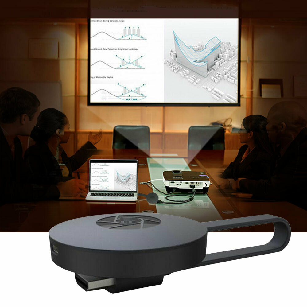 Norvo | Bærbar trådløs HDMI TV-mottaker l Bærbar 1080P skjerm HDMI TV-mottaker