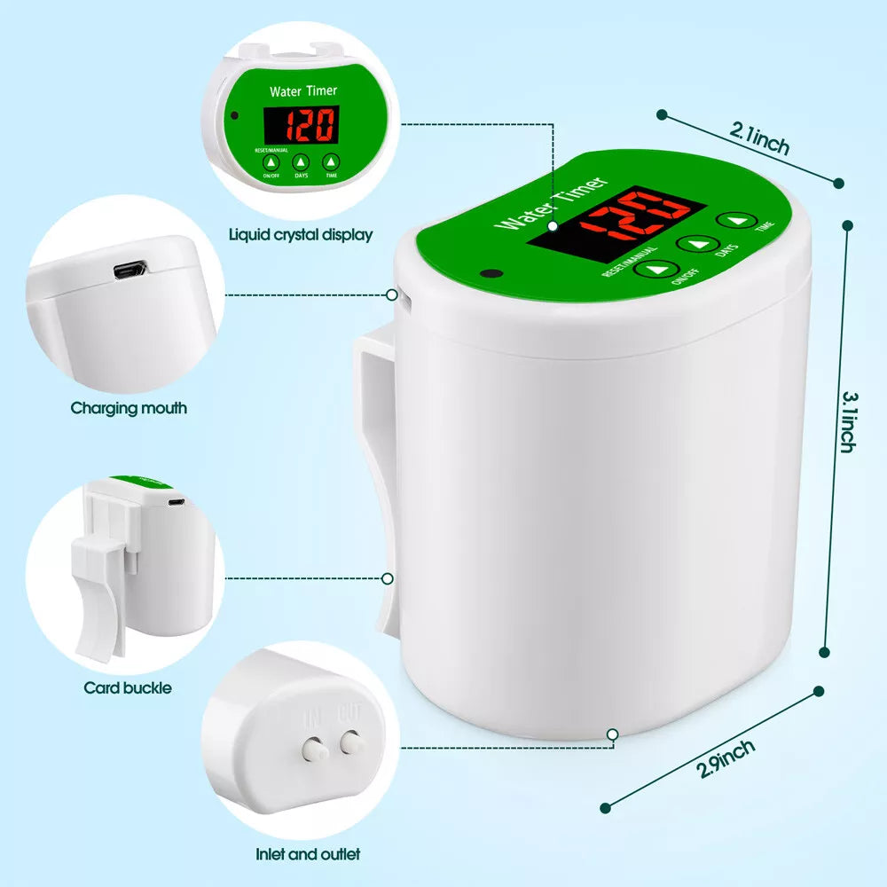 Norvo | Automatisk Vanning System for Innendørs Planter | Smart Vanning med Pumpe & Timer