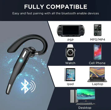 Norvo | Trucker Dual Mic Wireless Bluetooth 5.1 Støydempende Headset/Ørepropp