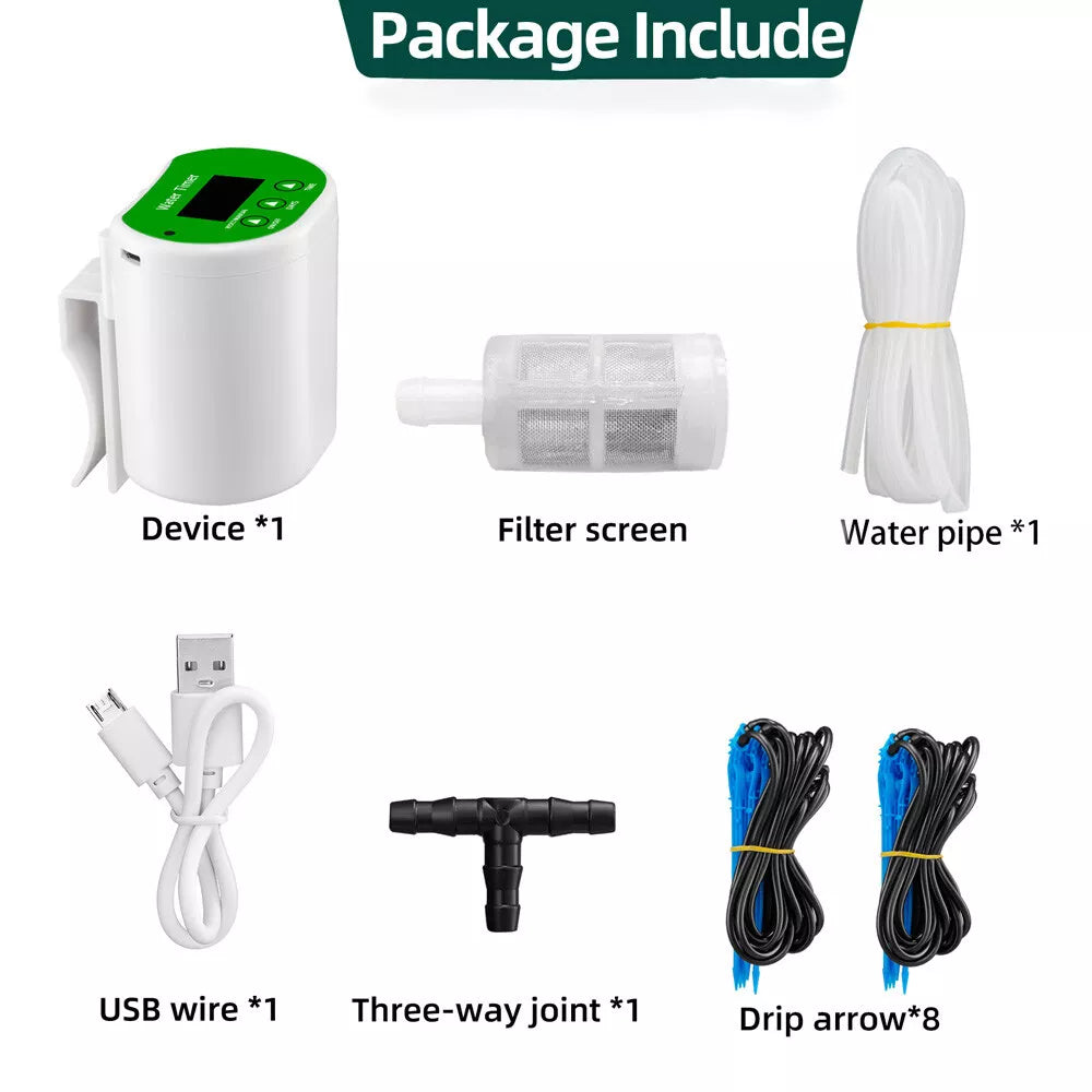 Norvo | Automatisk Vanning System for Innendørs Planter | Smart Vanning med Pumpe & Timer