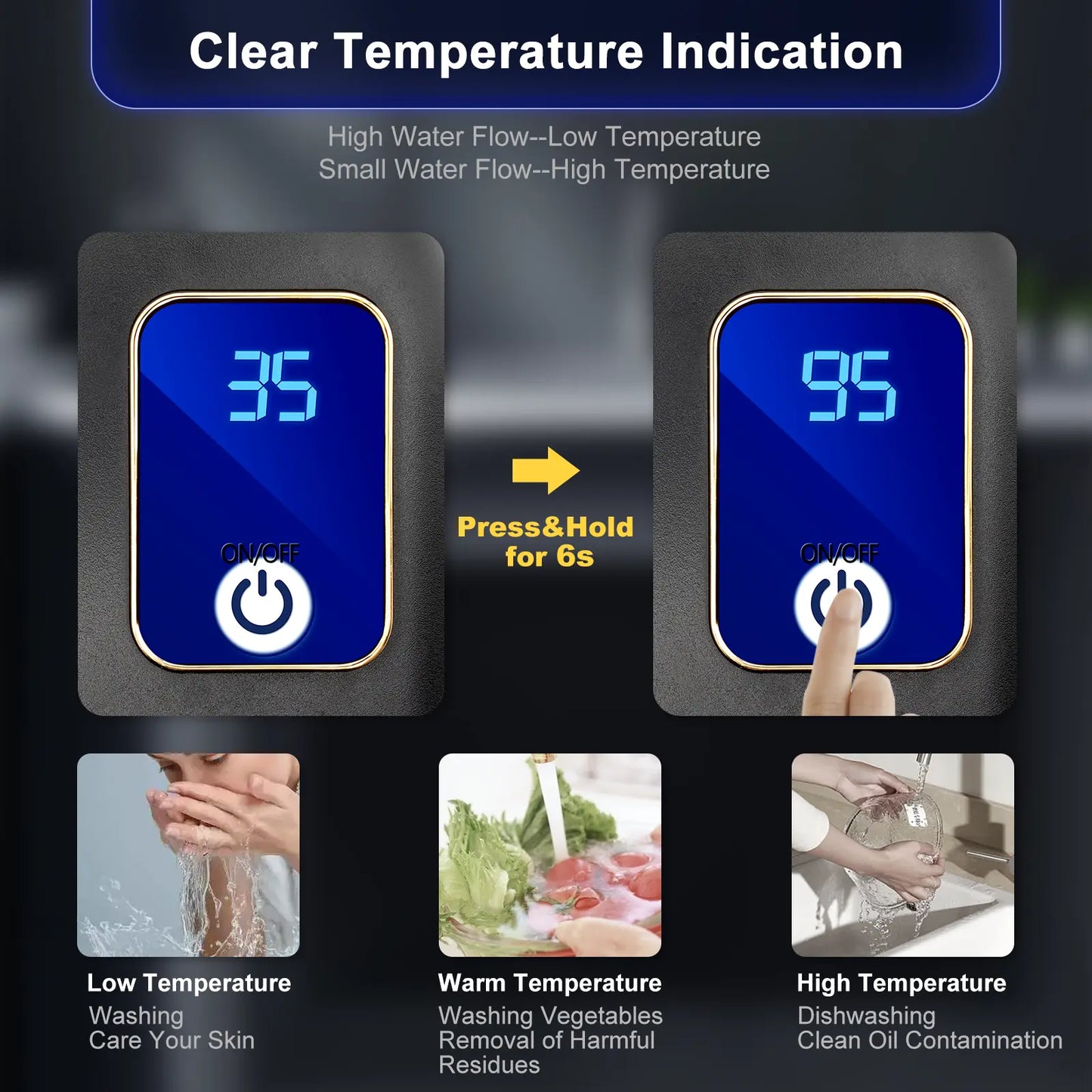 Norvo | Umiddelbar tankless varmtvannsbereder – Kompakt, energieffektiv varmtvann på forespørsel