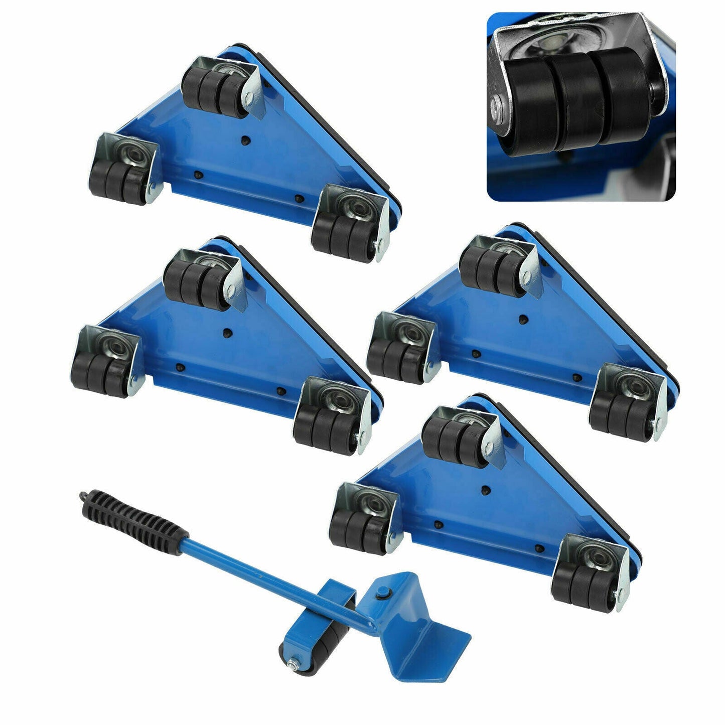 Norvo | Slider Lifter Flytter Hjul Lagring Mover Sett 5Pc