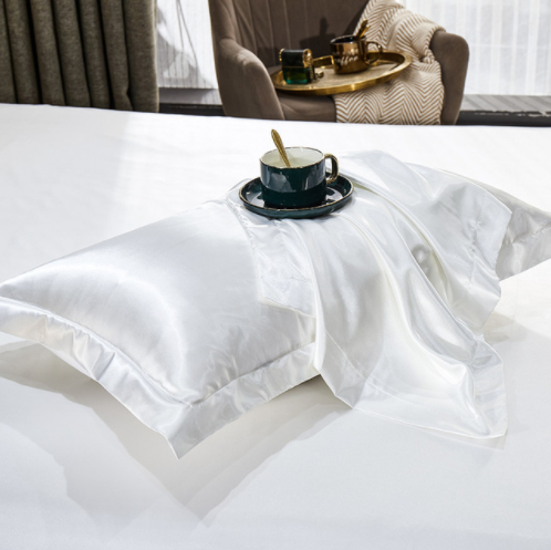 1/2PCS Myk Putekappe Silke Satin Putekapper Hjem Dekor Sengesett Pute Trekk Norvo