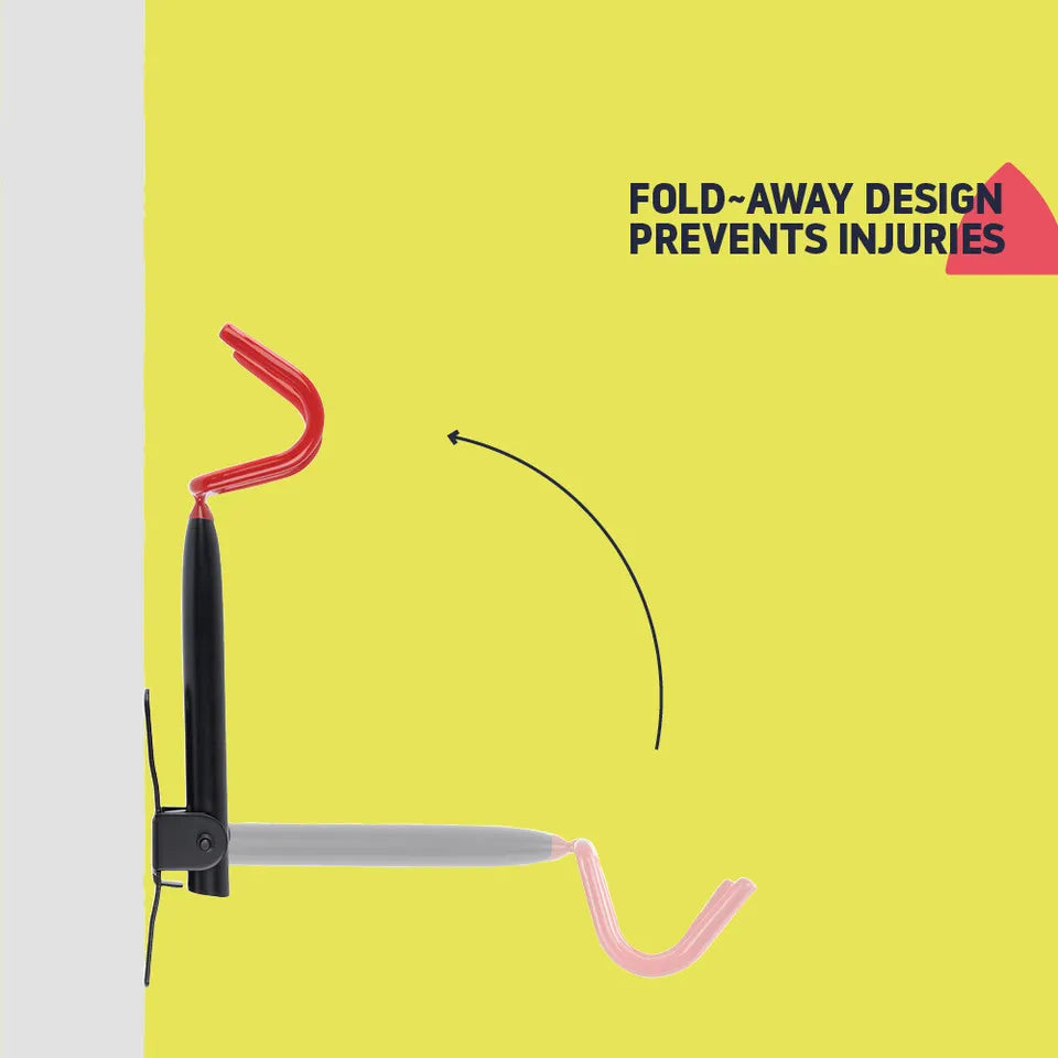 Norvo | Sykkelhengeren – Plassbesparende sykkelhekte med beskyttende kroker