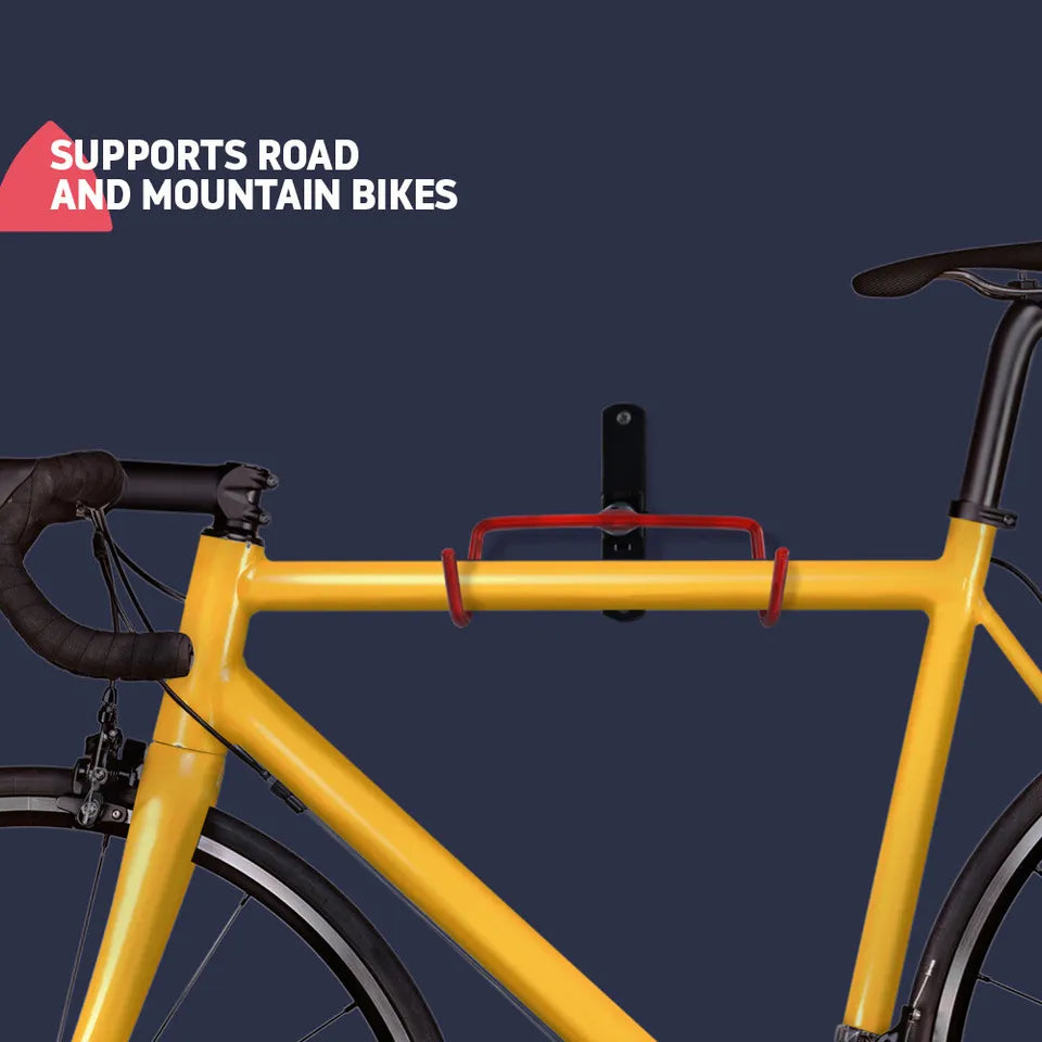 Norvo | Sykkelhengeren – Plassbesparende sykkelhekte med beskyttende kroker