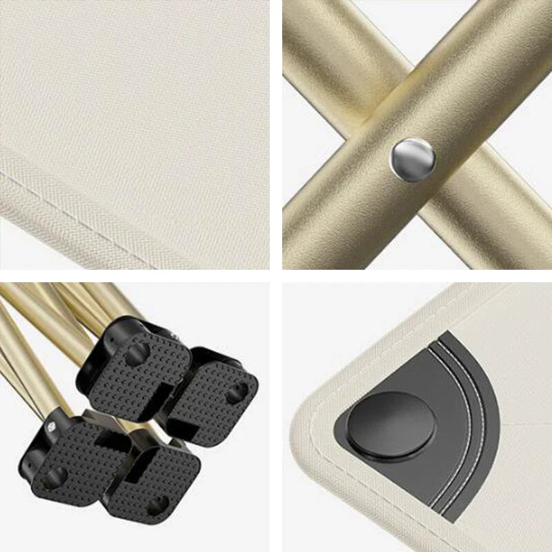 Norvo | Ultralett Bærbar Sammenleggbart Campingstol – Kompakt Utendørs Reisesete