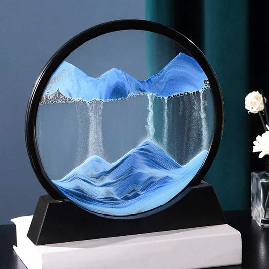 Norvo | 3D timeglass - Dekorativ timeglass for hjemmedekor, kontorbord og gaveideer