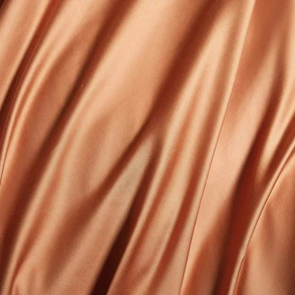 Norvo | Sateng Kattun Brodert Sengetøy Sett - Luxora