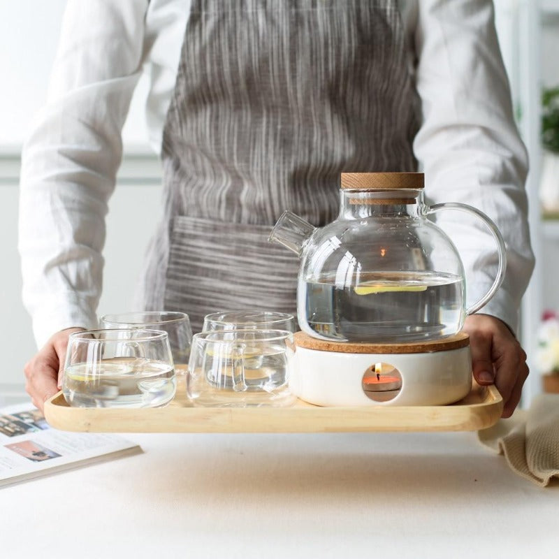 Norvo | Skandinavisk Glass Teapot Set