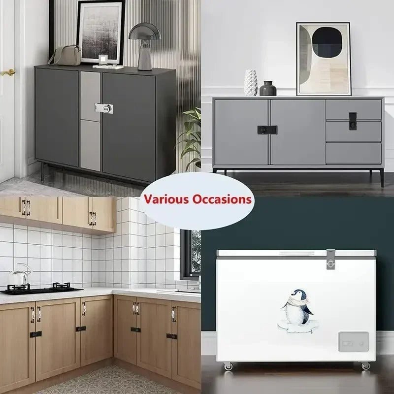 Norvo | SecureLock – Nøkkelløs Kombinasjonslås Laget av Sinklegering & Jern