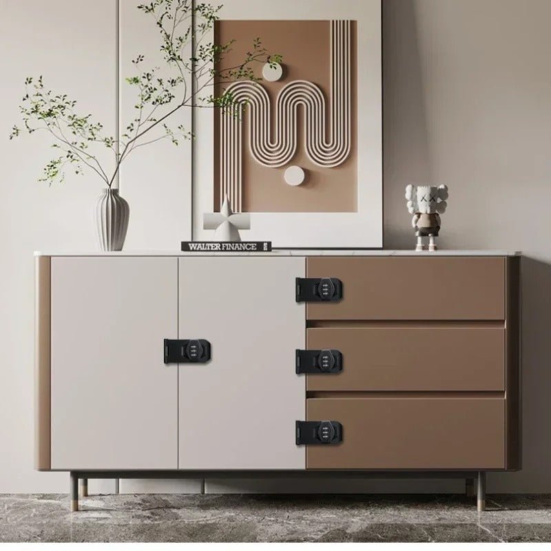 Norvo | SecureLock – Nøkkelløs Kombinasjonslås Laget av Sinklegering & Jern