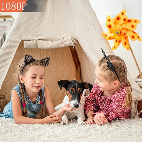 Norvo | SecureView – 1080p Trådløs Mini Sikkerhetskamera for Hjemme- og Utendørs Overvåking