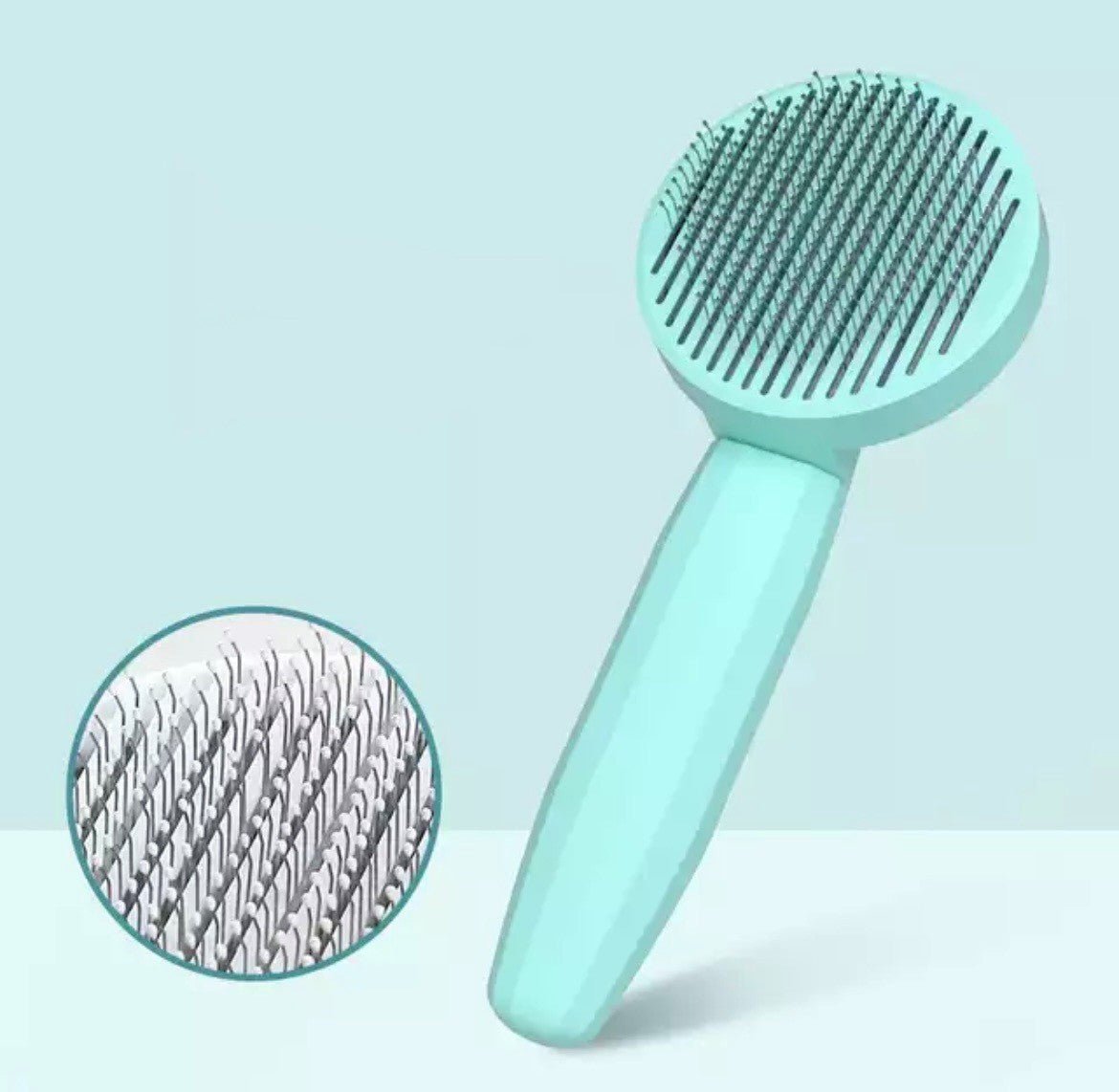 Norvo | GROOMCLICK – Selv-rensende kattbørste for skånsom grooming og mindre håravfall