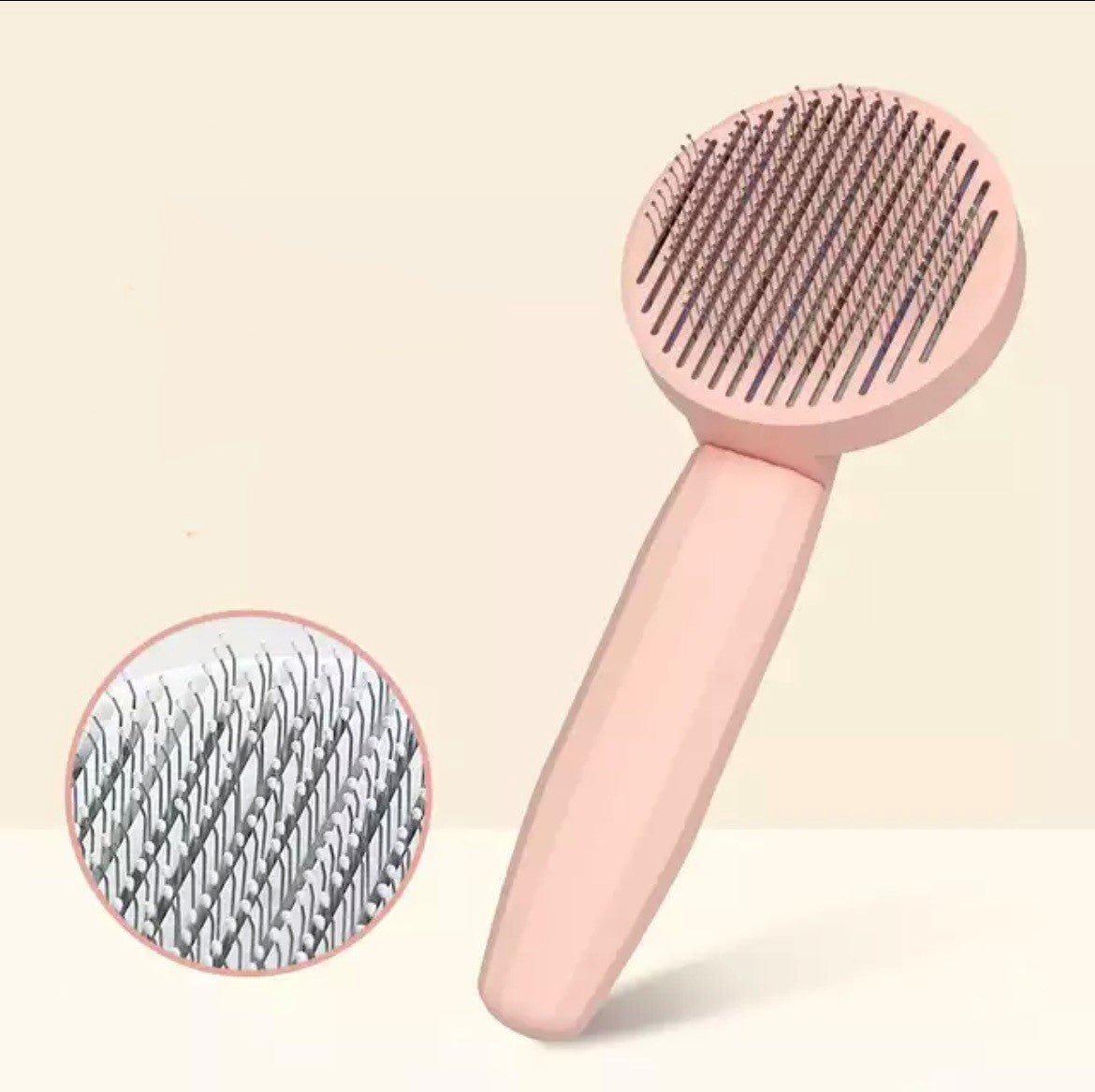 Norvo | GROOMCLICK – Selv-rensende kattbørste for skånsom grooming og mindre håravfall