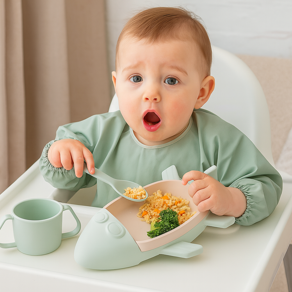 Norvo | Barne Tallerken Sett Bil Stil Holdbar Plast Design