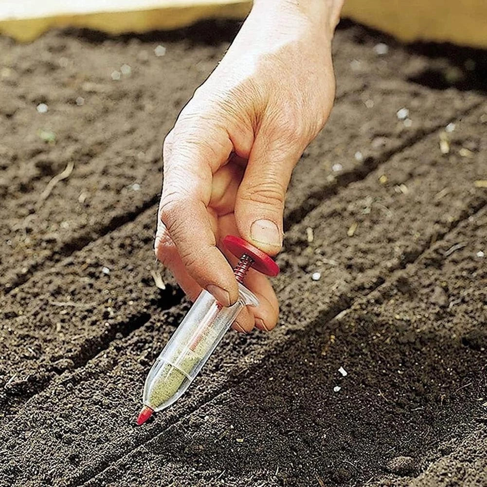 Norvo | Nålfrøspreder for hage – Presis frødispenser for jevn såing