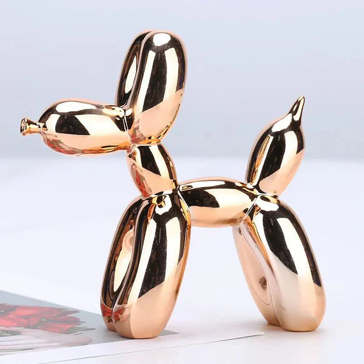 Norvo | Stueinnredning "Balloon Dog" laget av blank harpiks