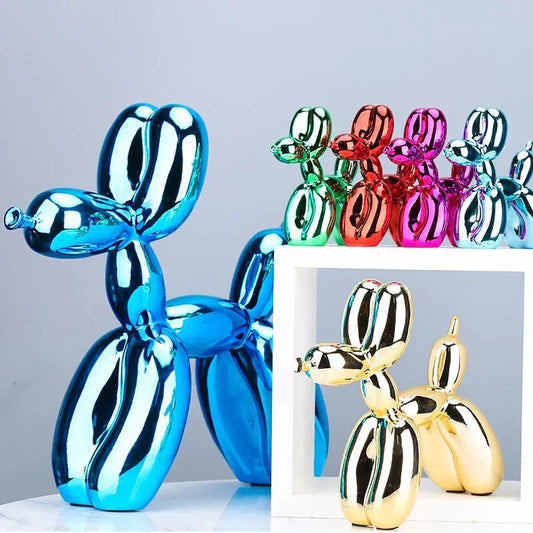 Norvo | Stueinnredning "Balloon Dog" laget av blank harpiks