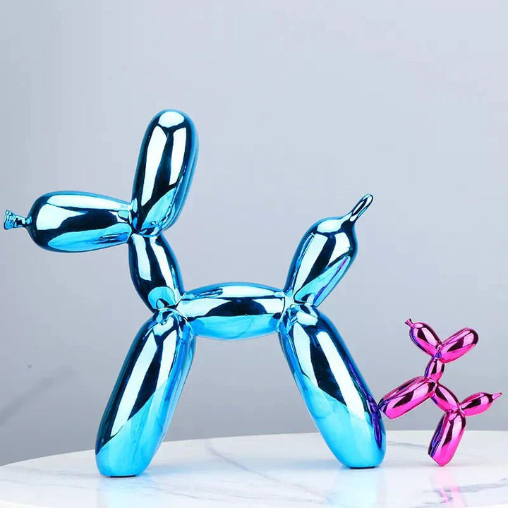 Norvo | Stueinnredning "Balloon Dog" laget av blank harpiks