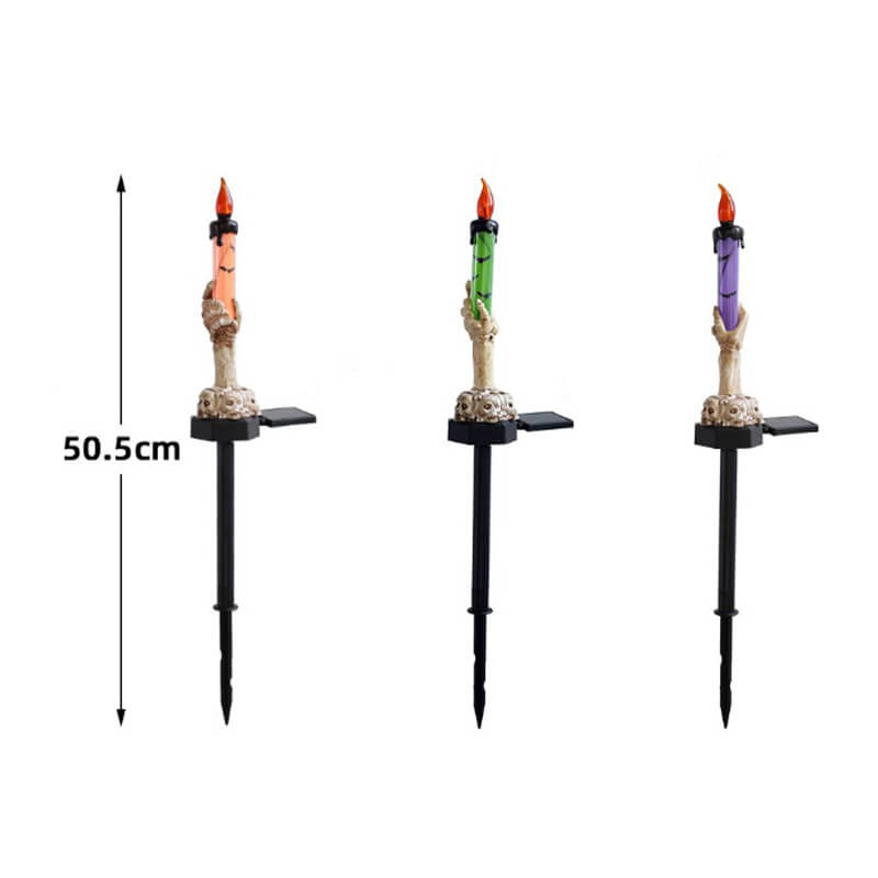 Norvo | Beste Gave*Sollys Halloween Spøkelse Hånd Lys Utendørs Gulvlampe