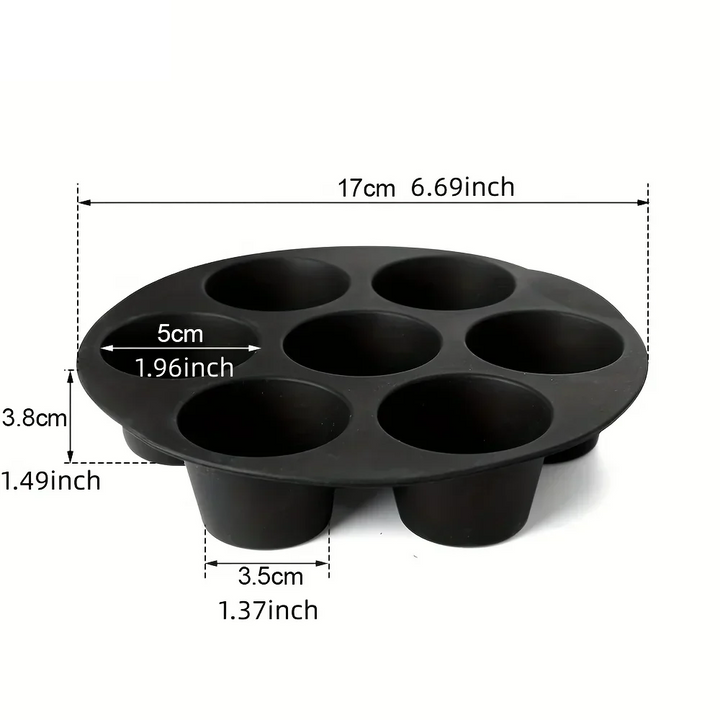 Norvo | Silikon Bakeform for Mikrobølgeovn og Luftfryer - FlexiBake