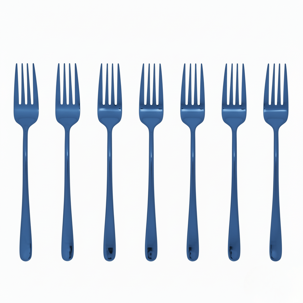 Norvo | Silvéra – Elegant Madrgafork, Holdbar Belagt Rustfritt Stål Kjøkkenredskap