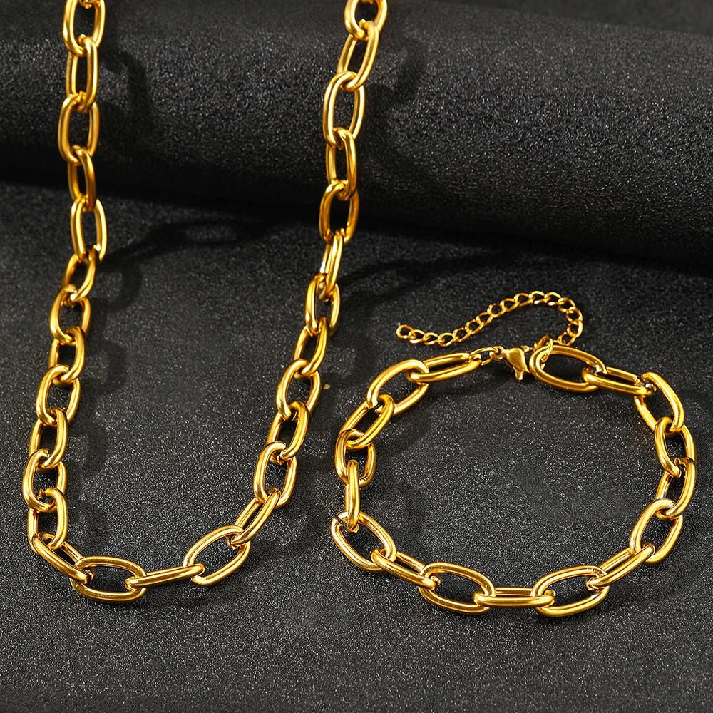 Norvo | Enkel Binders Halskjede & Armbåndsett