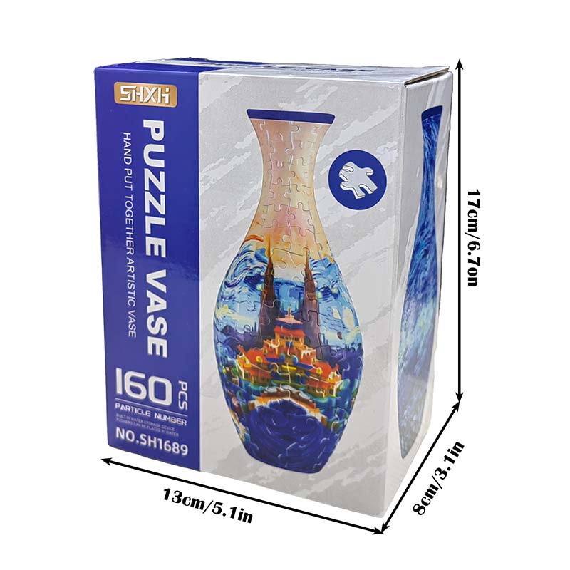 Norvo | 3D Kunst Puslespill Vase
