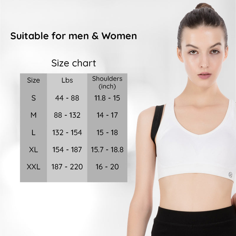 Norvo | Usynlig Ryggholdningskorrigerer | Justerbar, Komfortabel Design for Forbedret Holdning og Ryg støtt