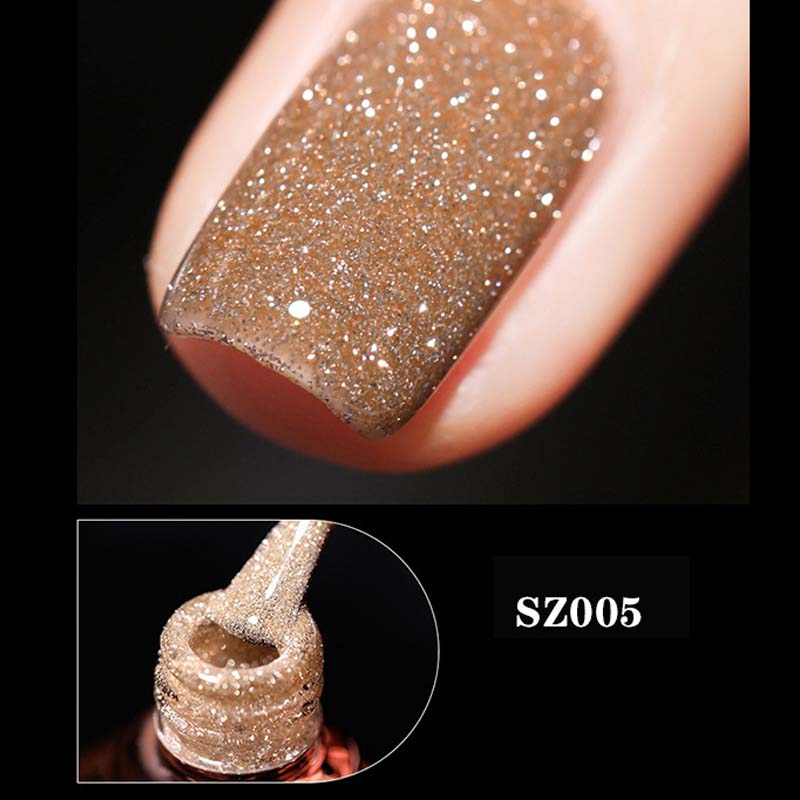 Høy tetthet glitter neglelakk gel | Norvo